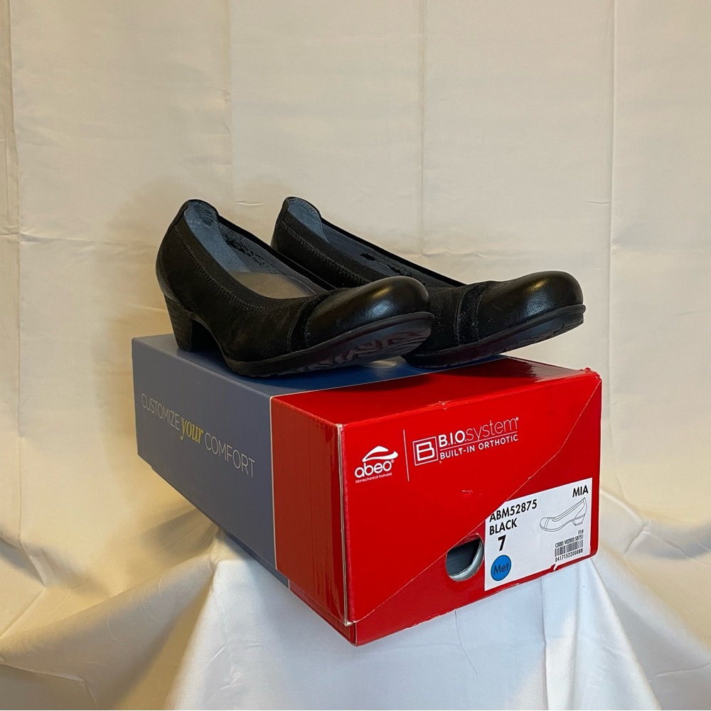 Abeo Black Biosystem Heels